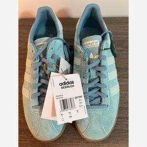 Blue Adidas Bermuda